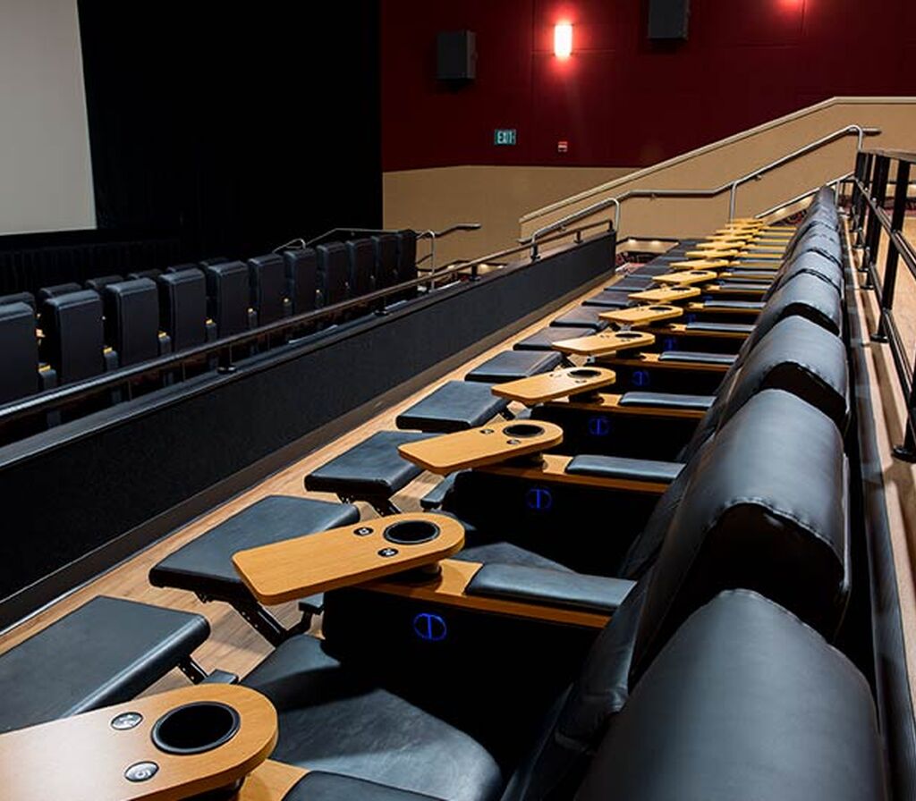 Edwards Spectrum 21 cinema with Spectrum Recliner movie theater chairs