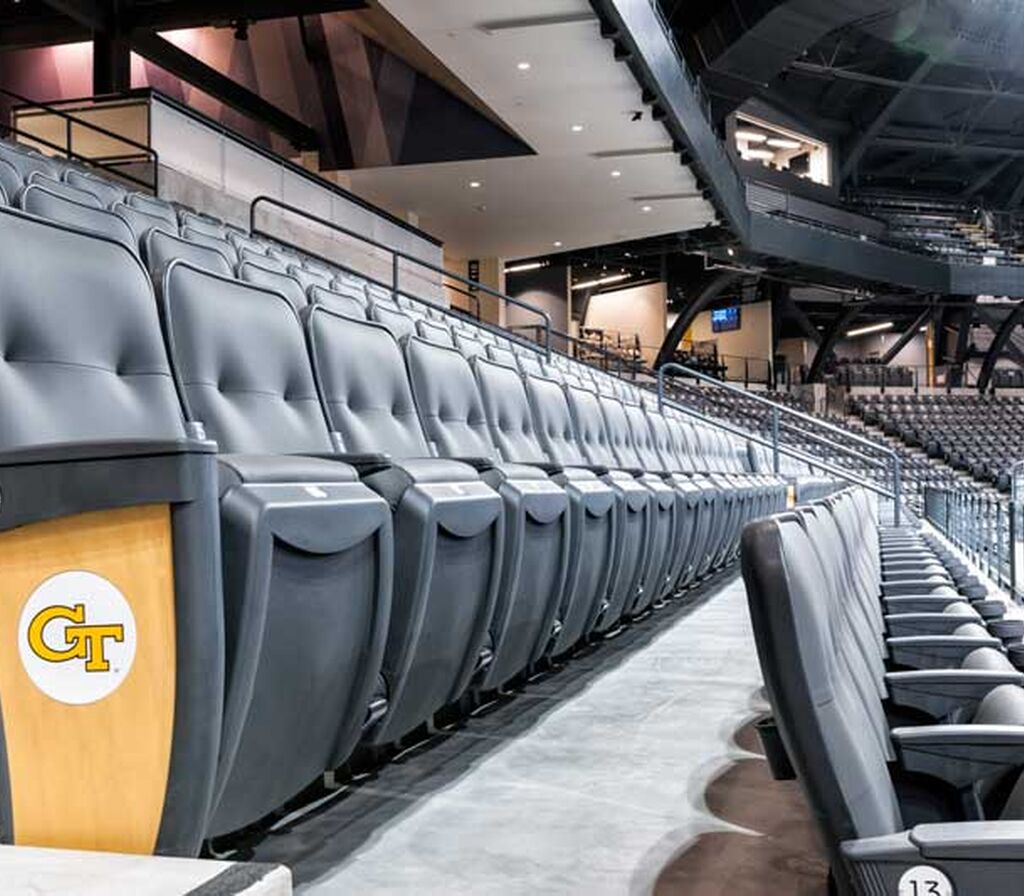 Tech McCamish Pavilion with Irwin Seating Patriot and Marquee…