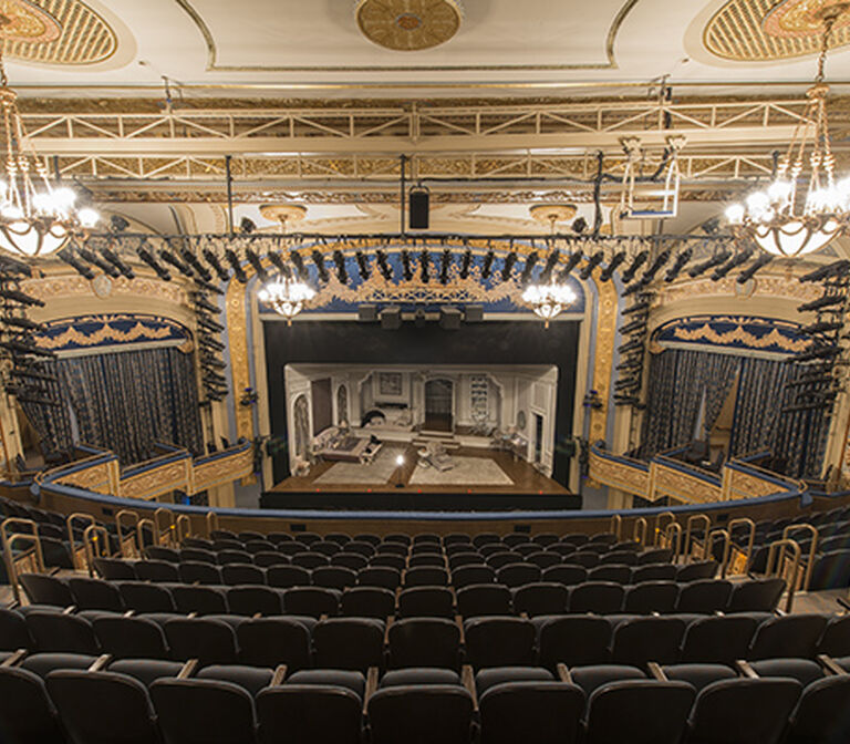 Schoenfeld theatre with custom Saturn historic theater chairs…