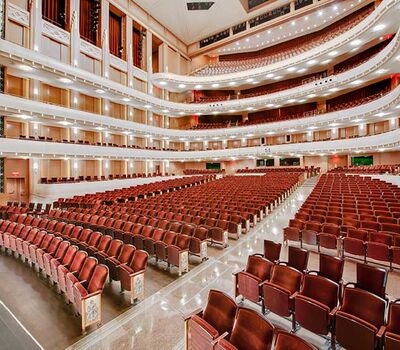 Smith Center S Reynolds Hall With Custom 27 17 Allegro Fixed Aunce Seating Manufactured By Irwin Company En Us