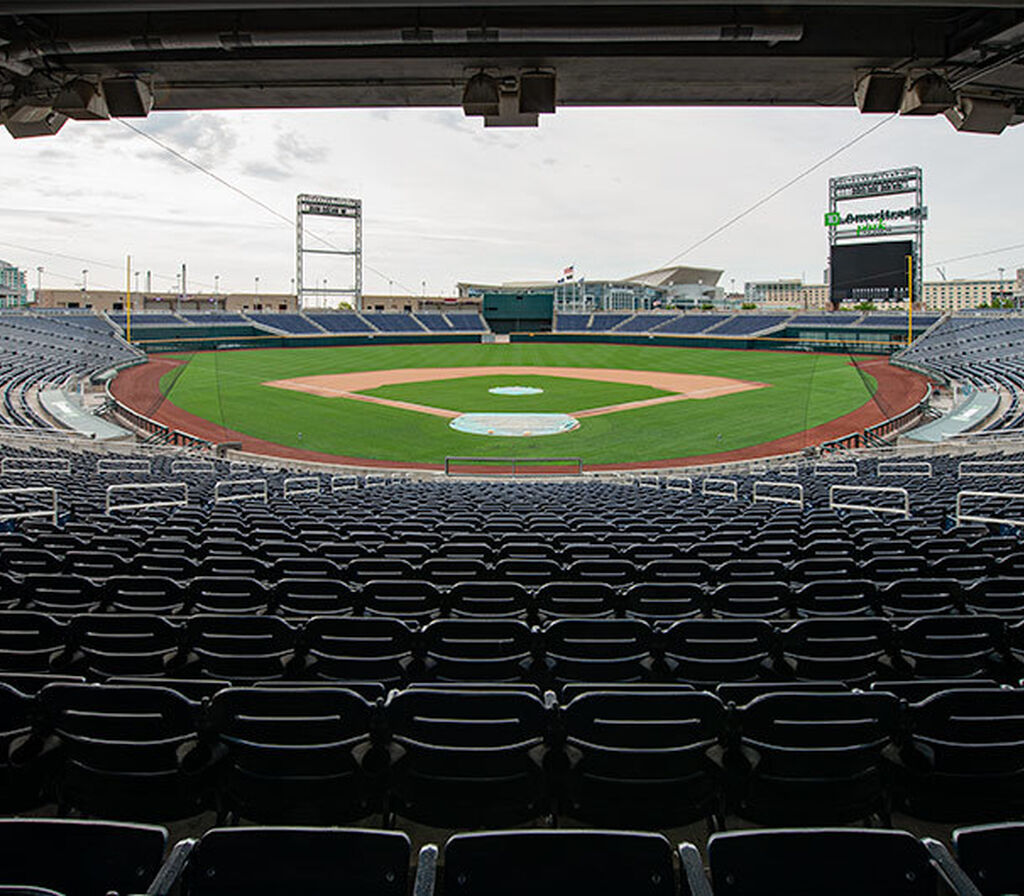 TD Ameritrade Park with 126300 stadium and arena seating model 507.507